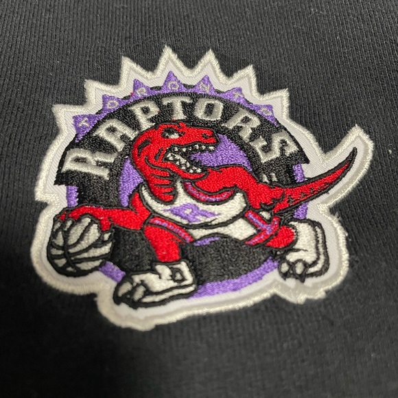 Toronto Raptors purple/white/black hoodie - original logo.  Size Medium VGUC - Picture 3 of 7